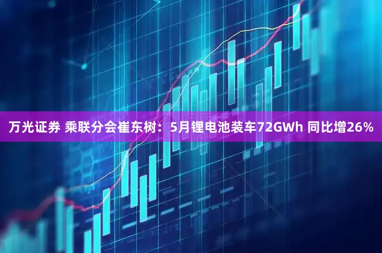 万光证券 乘联分会崔东树：5月锂电池装车72GWh 同比增26%